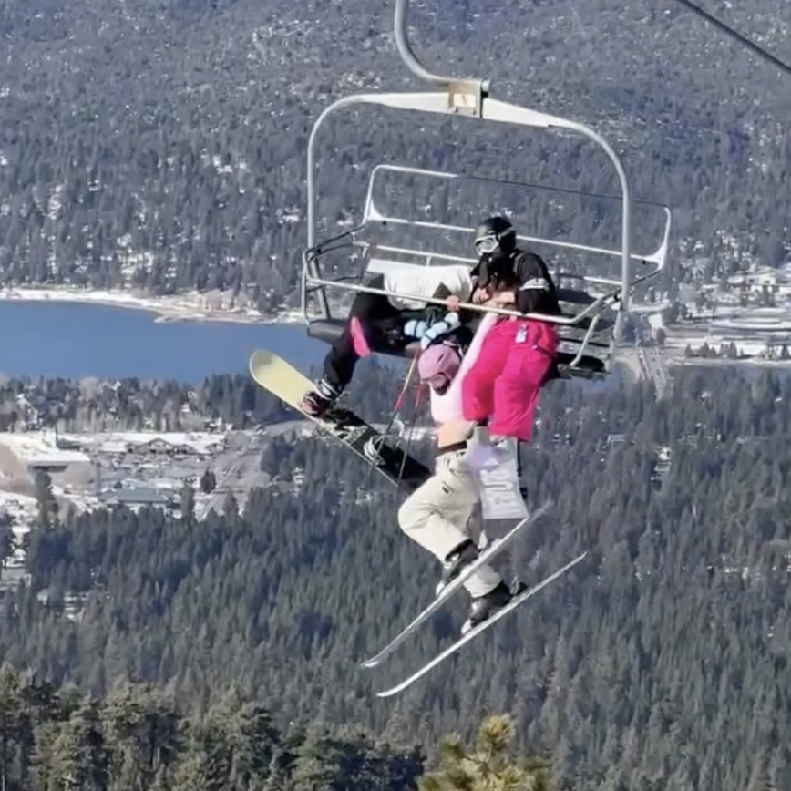 California Skier Left Dangling from Chairlift After Sister’s ‘Prank’