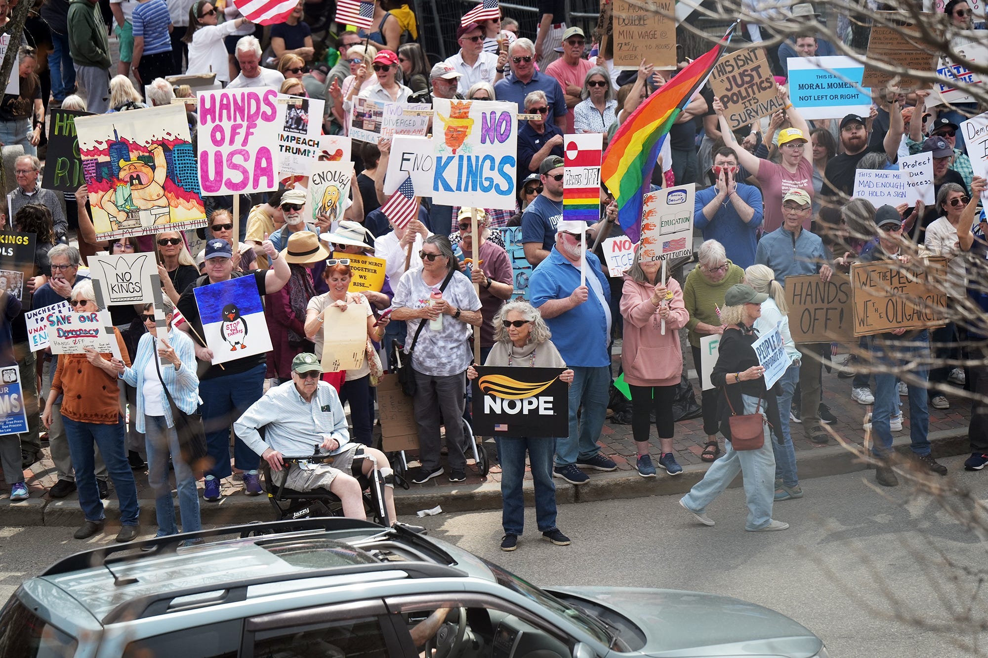 More Than 3,100 ‘No Kings’ Protests Planned Nationwide This Spring