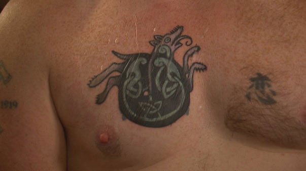 Maine Senate Candidate Graham Platner Covers Nazi Tattoo and Makes Hitler Salute as Media Remains Silent