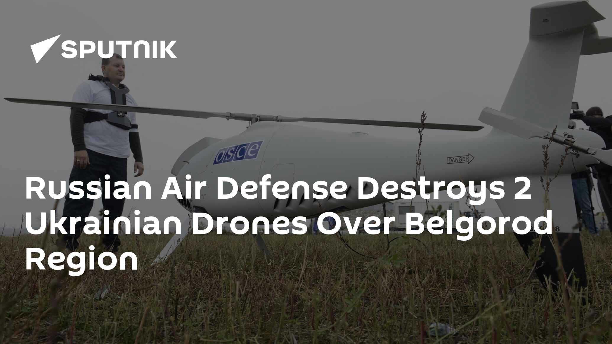 Ukrainian Drones Strike Belgorod Region, Killing Two and Injuring Four