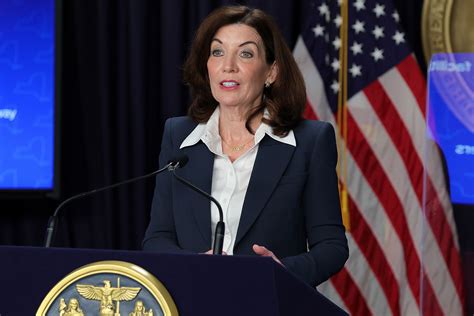 New York Governor Kathy Hochul Donned ‘The Handmaid’s Tale’ Outfit at Islamic Cultural Center School